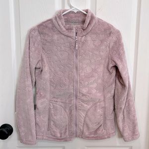 Girls Roxy zip up fleece. Size 12/ Girls Large